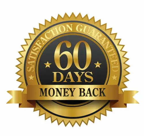 The Masuda Prayer 60-day money-back satisfaction guarantee seal